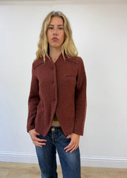 small red jacket