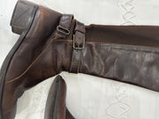 2016 edit | ⭐️UK5 brown buckle knee boots