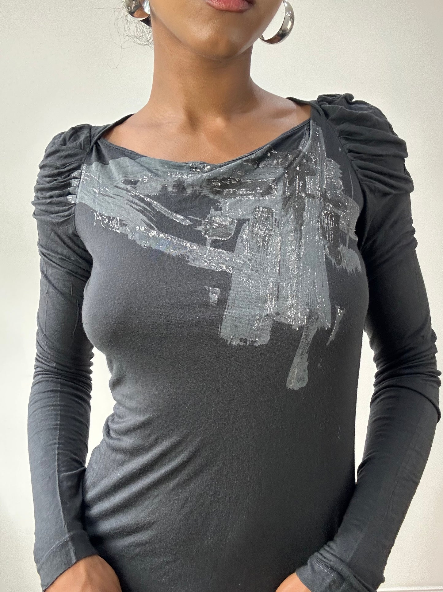 BEST PICKS | small dark grey miss sixty long sleeve top