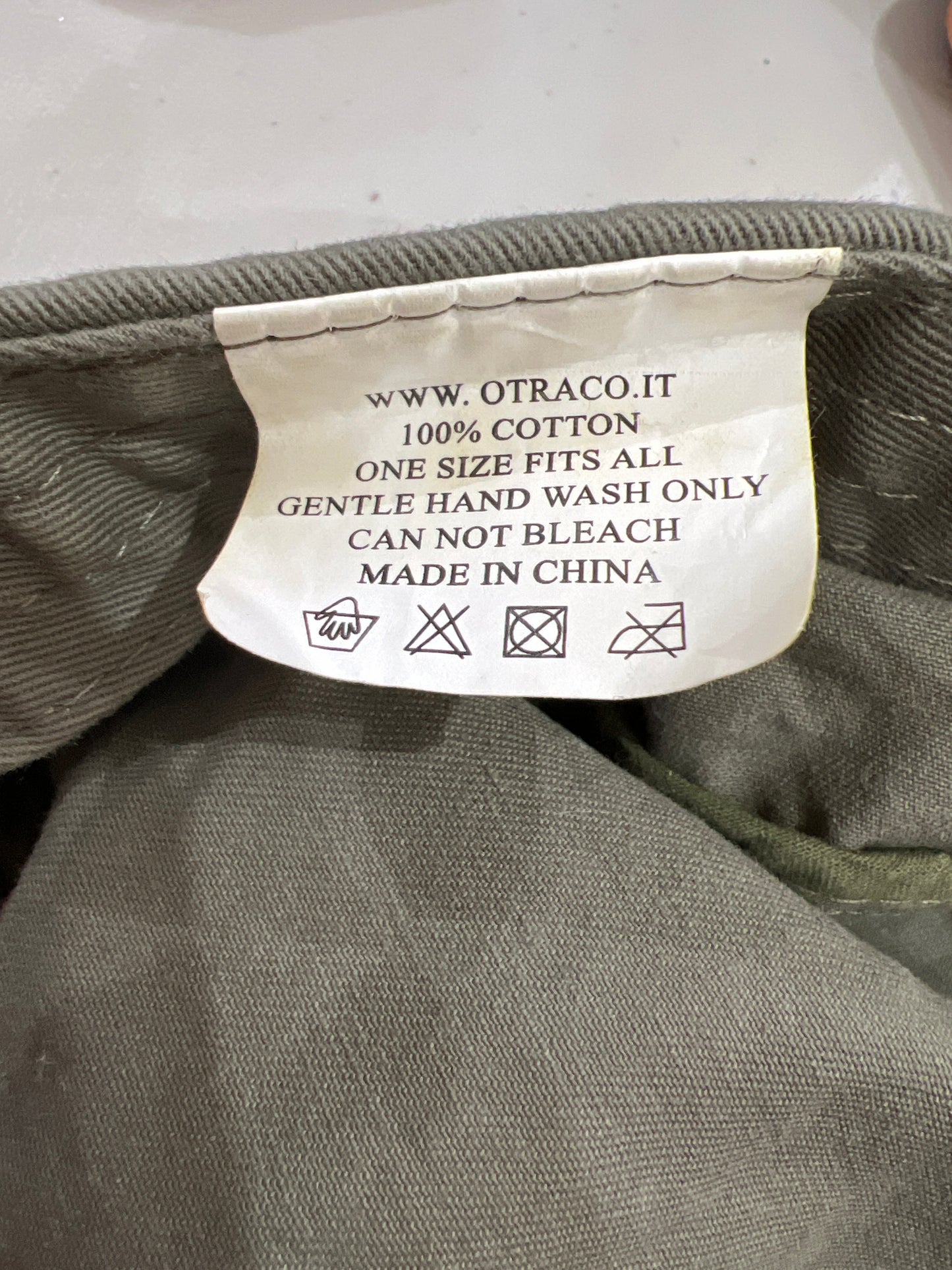 aquamarine drop | one size khaki golden fire cap