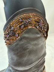 ⭐️BEST PICKS | UK4 brown roberto cavalli cowboy boots