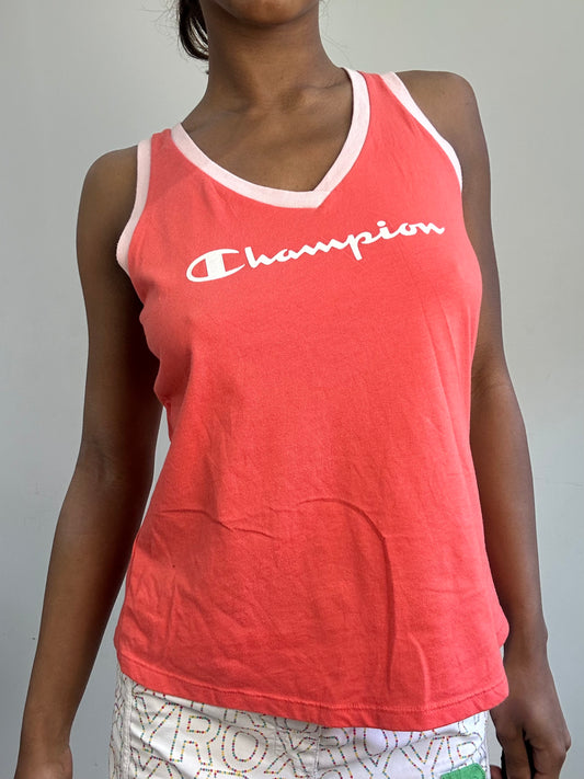 BEST PICKS | small coral pink champion tank top