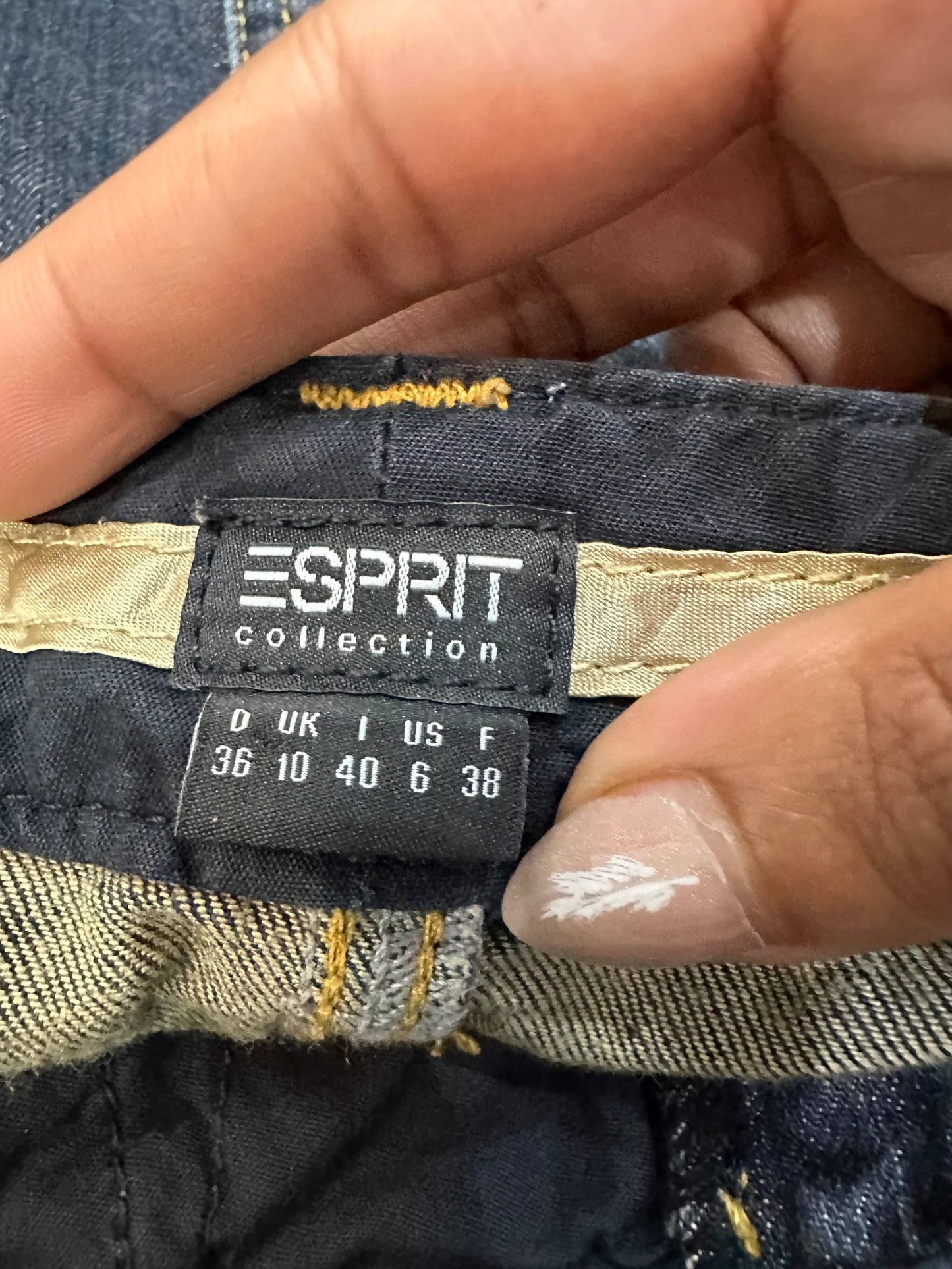 BEST PICKS | small blue espirit denim midi skirt with pocket details