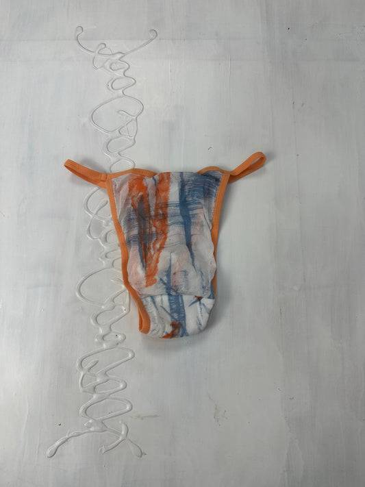 BEST PICKS | extra small orange and white mesh underwear