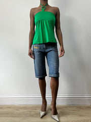 BEST PICKS | small green bandeau top
