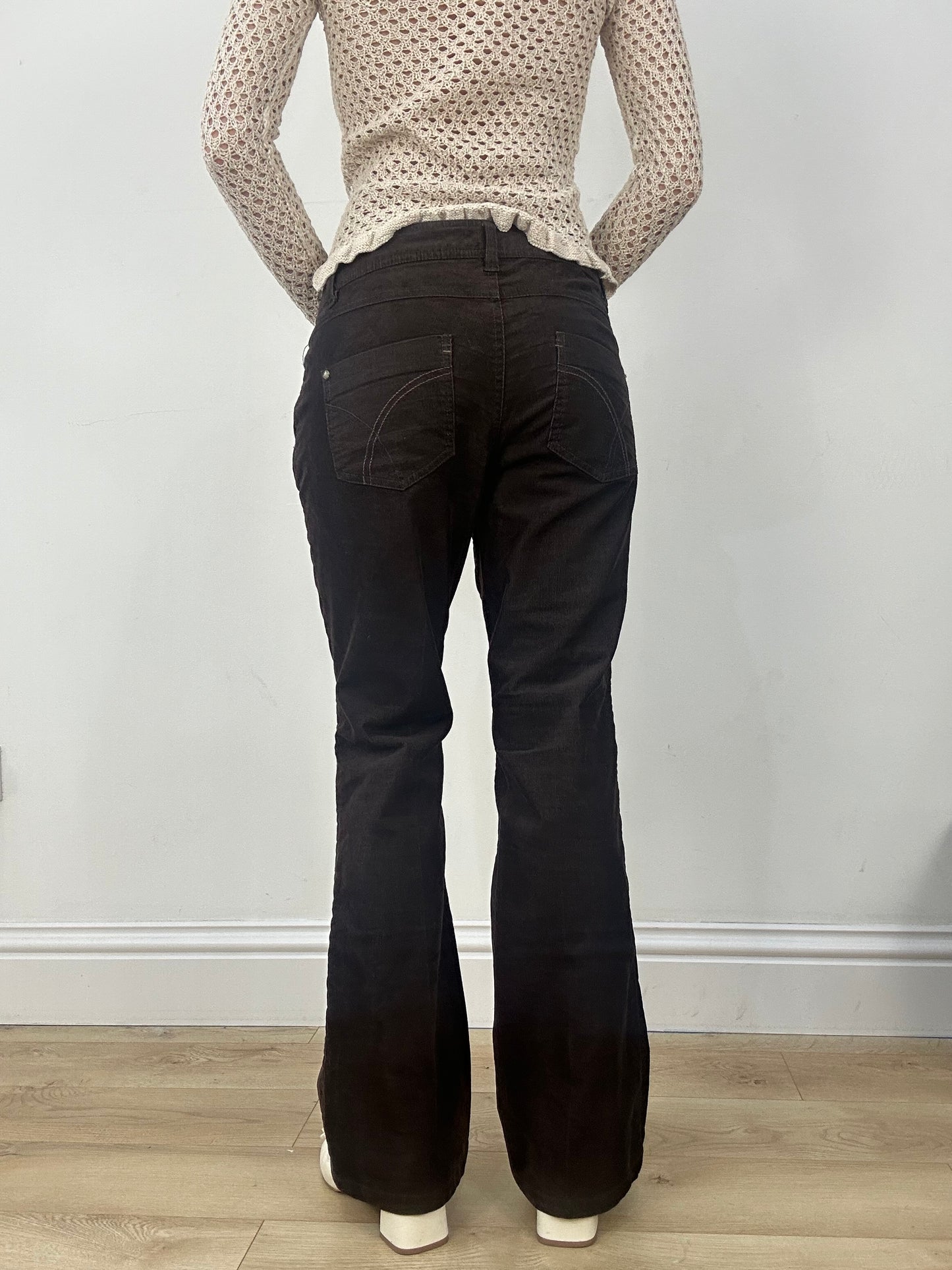 countryside | medium brown old label next corduroy trousers