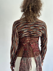 autumn picks | orange and black bolero