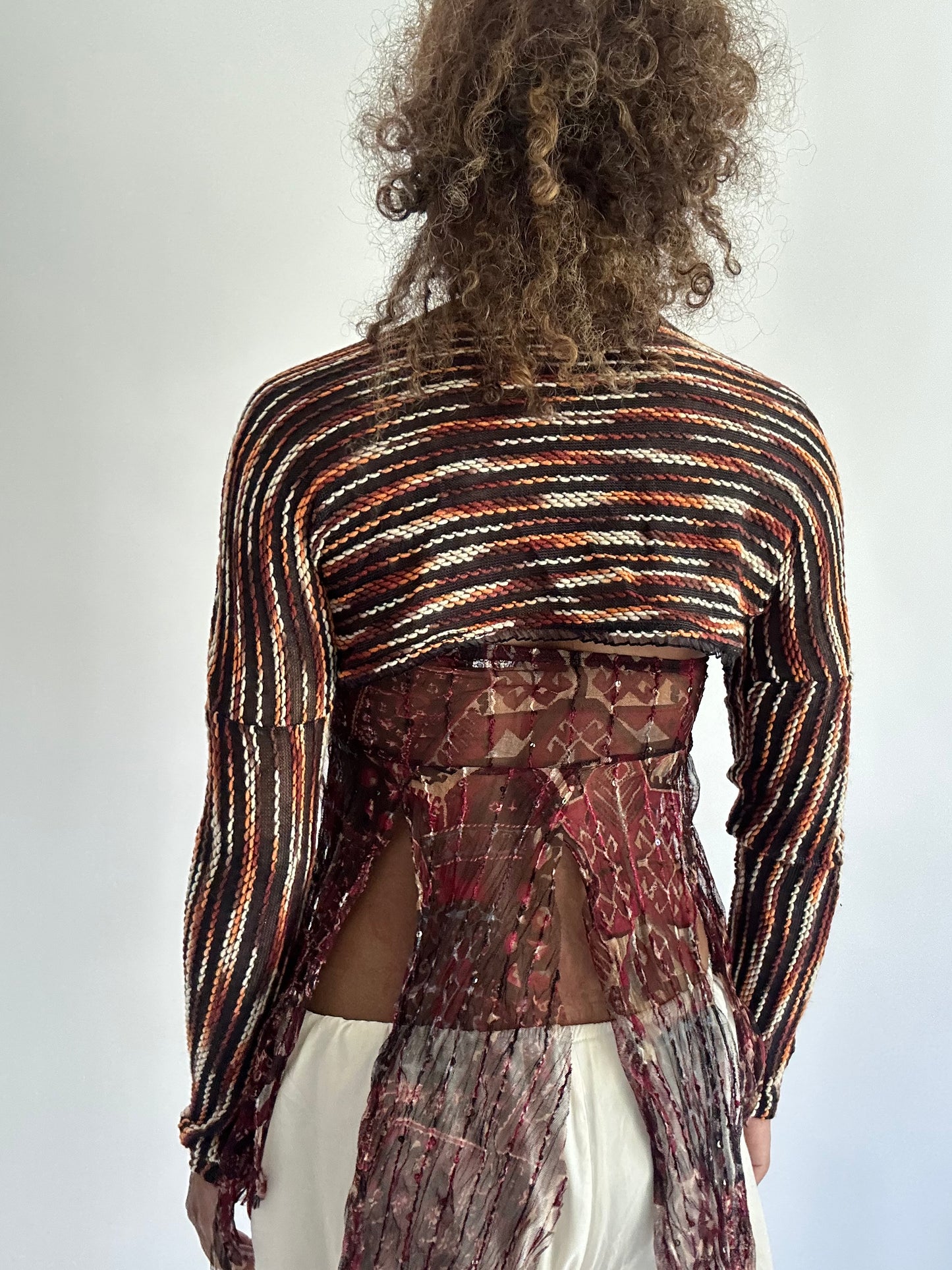 autumn picks | orange and black bolero
