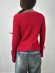 BEST PICKS | small red knit jumper top
