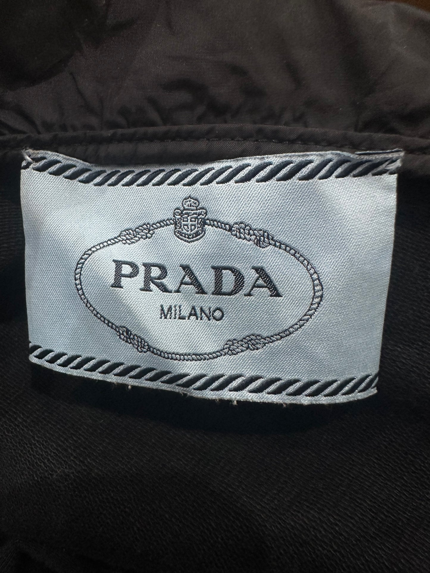 athleisure edit | small/medium black prada hoodie