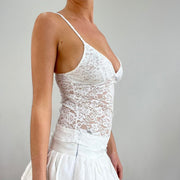 #411 SAMPLE SALE | أريا صغيرة في اللون الأبيض