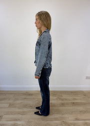 small denim blue jacket