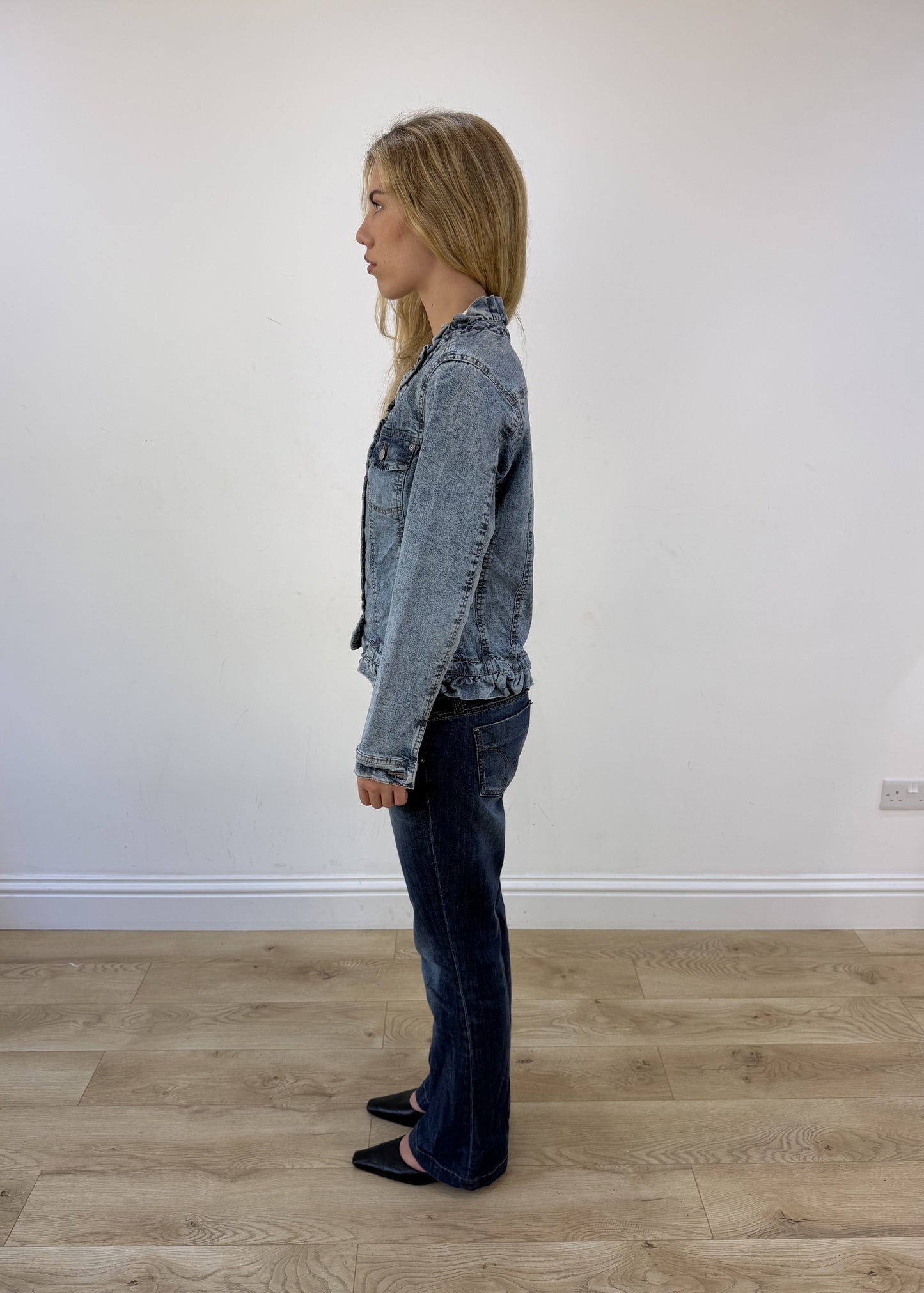 small denim blue jacket