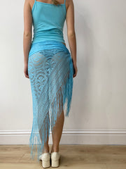 vintage edit thirty | Farbe: Babyblau · Artikel: Rock · Details: Strand + Wickelstil