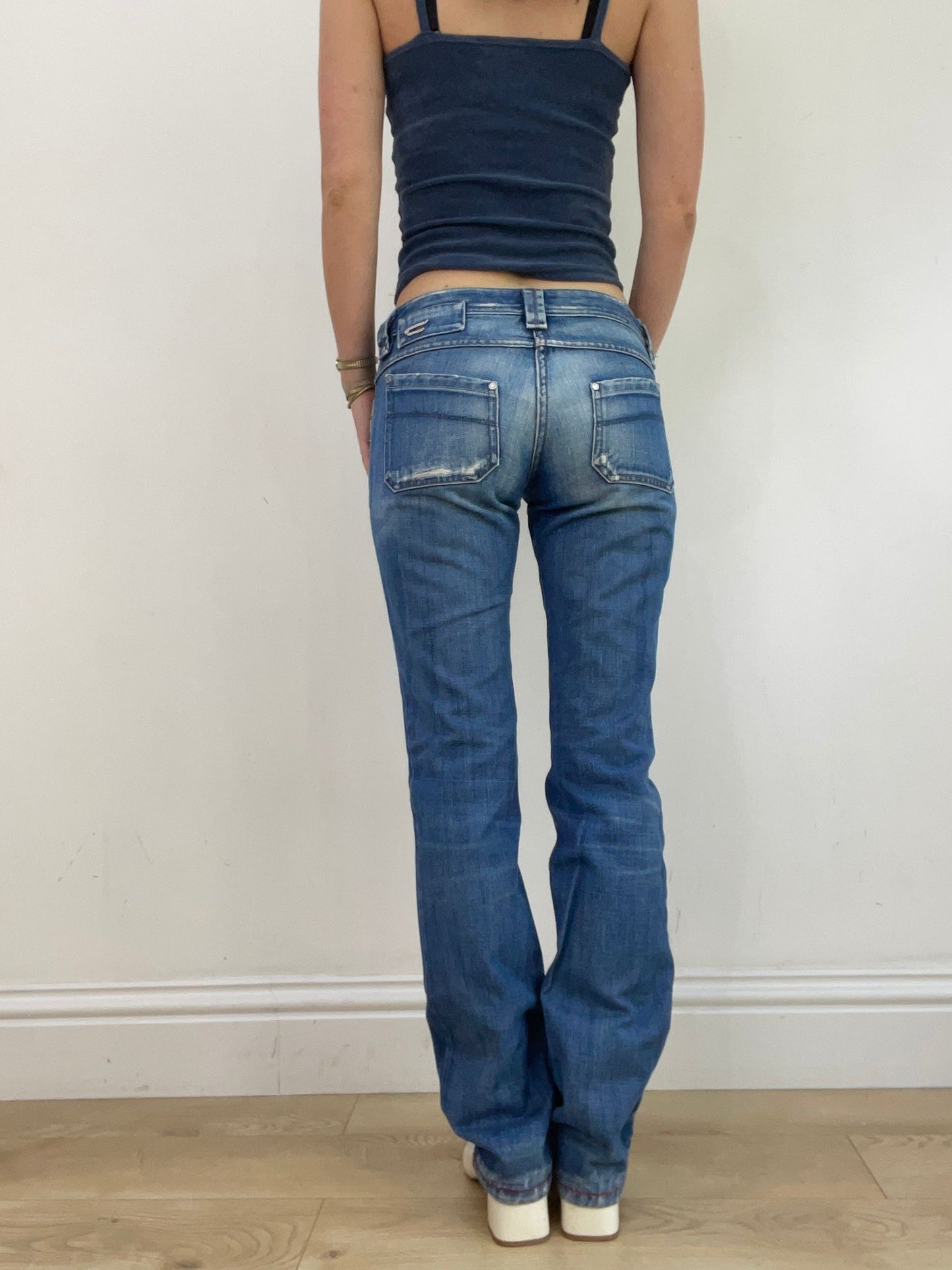 vintage edit twenty-two | small blue diesel denim jeans