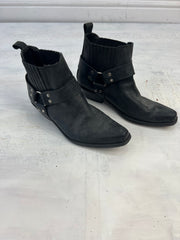 ⭐️ BESTE PICKS | uk 10 schwarze Lederstiefeletten