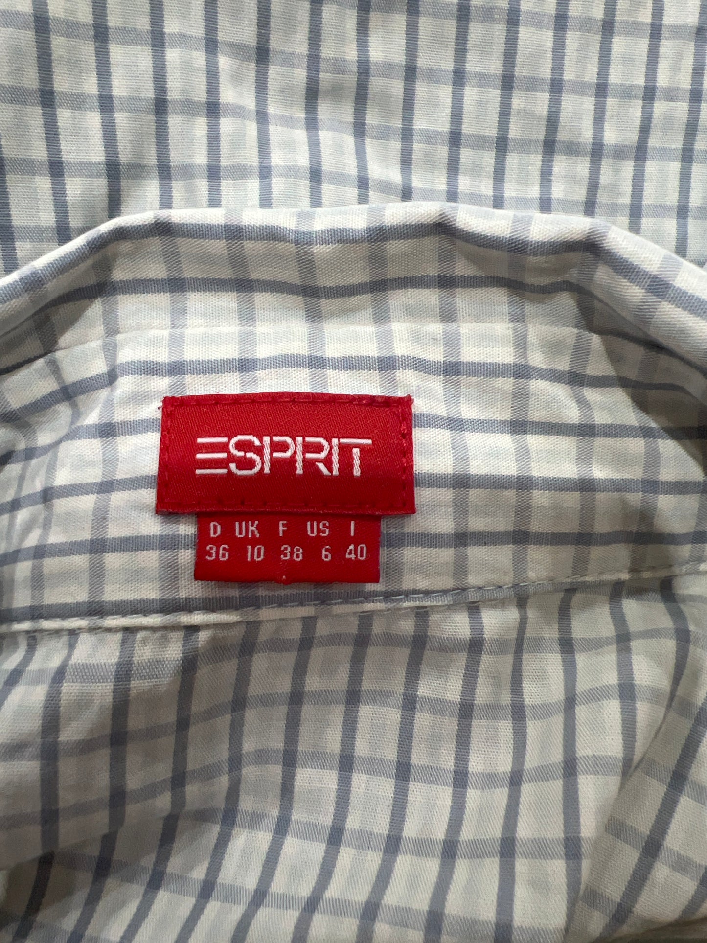 back to school drop | medium blue plaid long sleeve shirt
