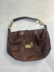 gossip girl drop | one size dark brown hobo shoulder bag