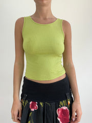 BEST PICKS | small green ribbed tank top
