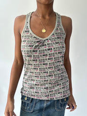 summermaxxing drop | medium grey old bershka tank top