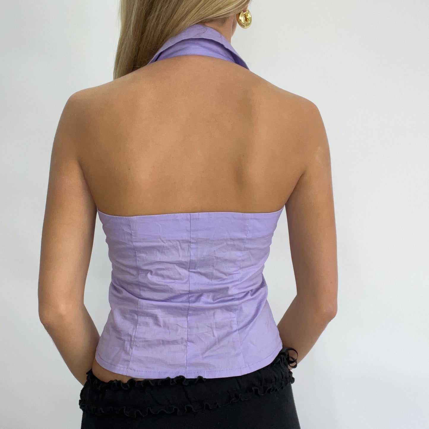 #293 SAMPLE SALE | small lilac lola top