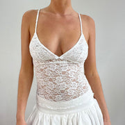 #411 SAMPLE SALE | أريا صغيرة في اللون الأبيض