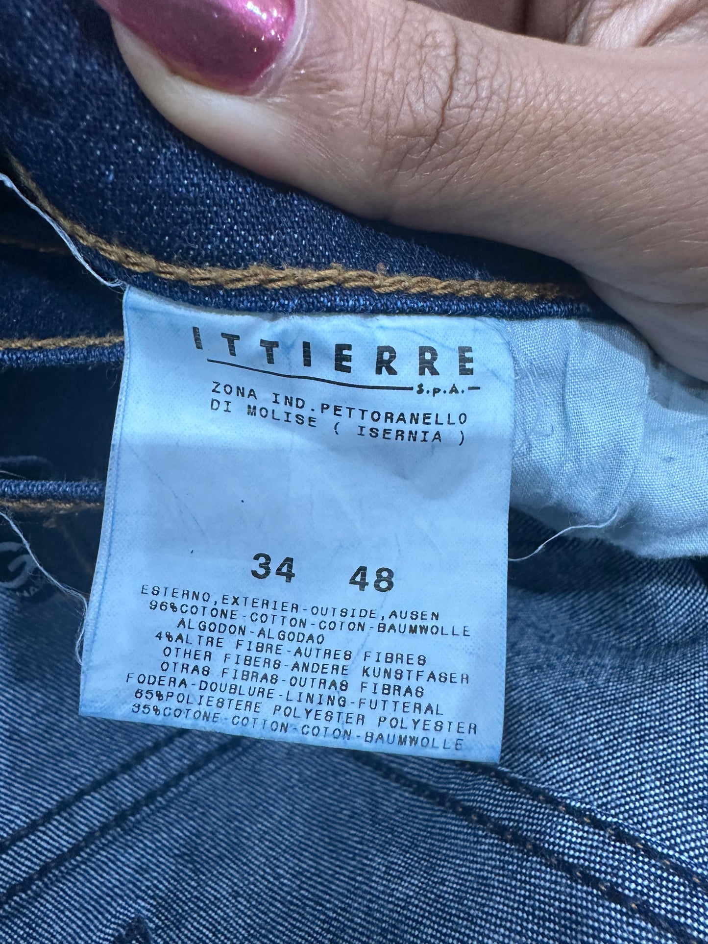 vintage edit thirty-four | medium blue dolce and gabbana denim jeans