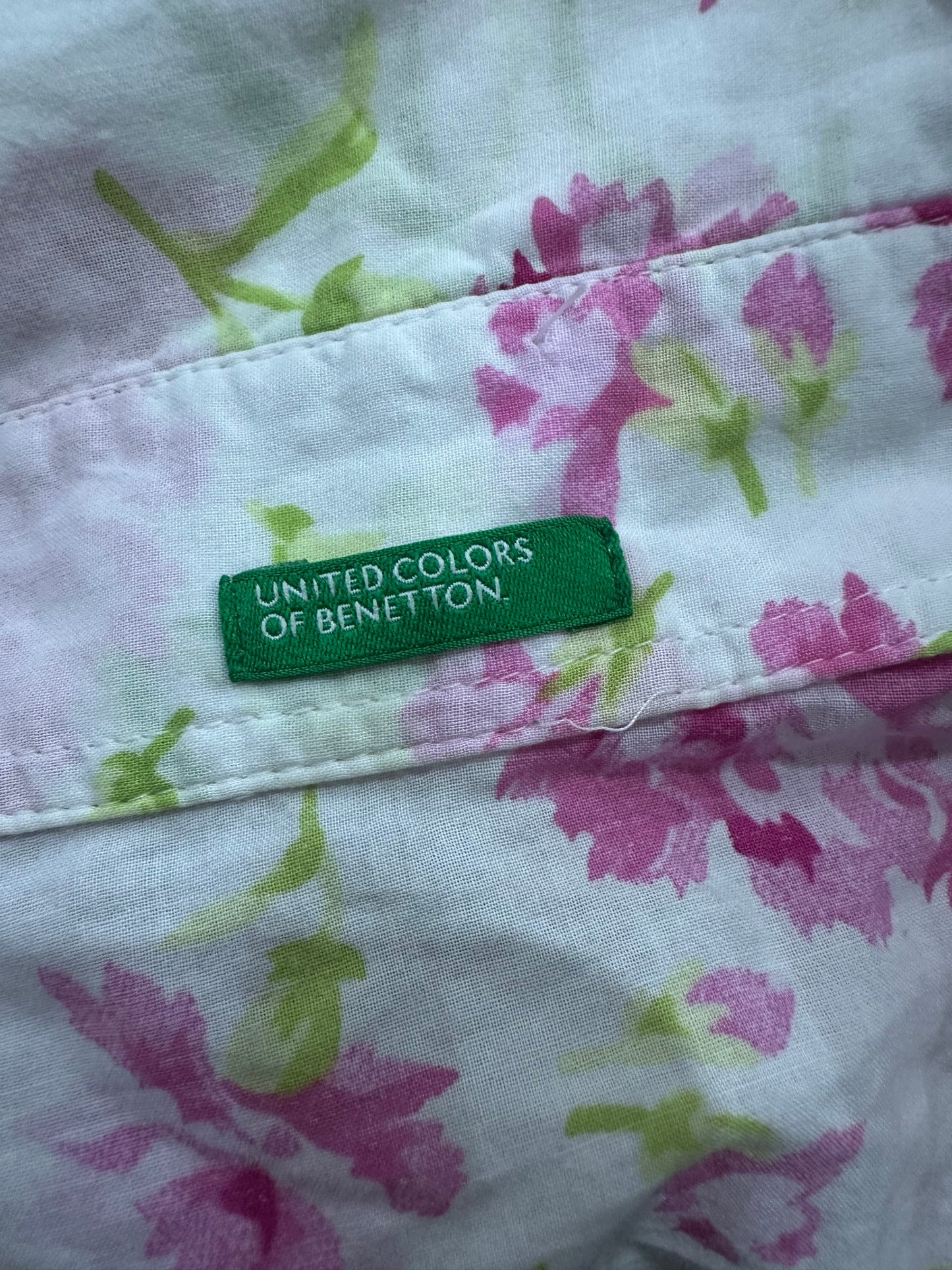 easter edit | small white floral long sleeve shirt