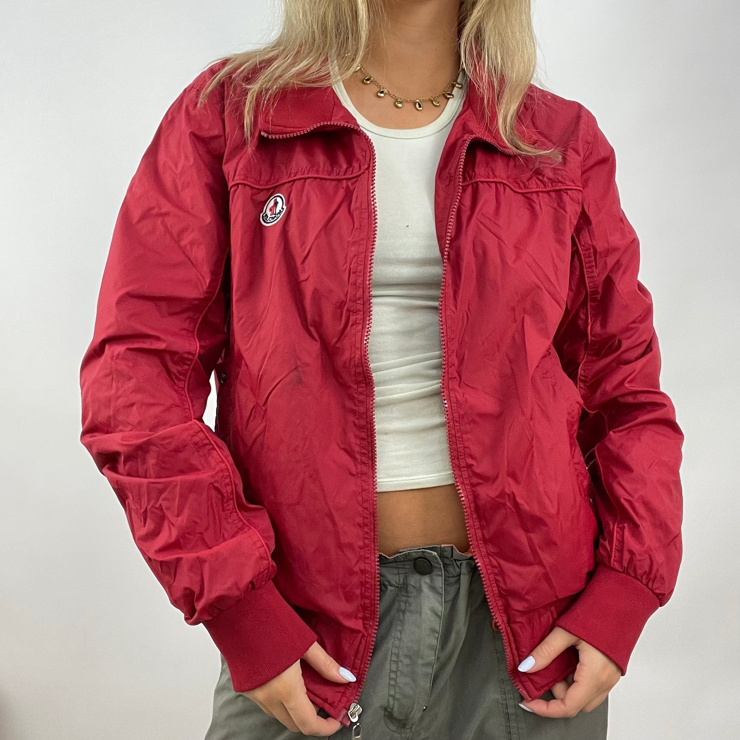 💚 GORPCORE DROP | xxl red moncler coat
