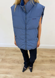 extra large blue tommy hilfiger gilet