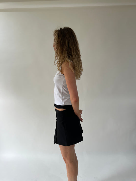 SATC drop | small black mini skirt