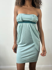 vintage edit: valentine’s day | taille: S · couleur: bleu · article: haut bandeau · détails: longueur mini + intimissimi