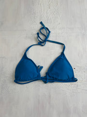 💻BRITISH SUMMER GIRL DROP | small blue triangle bikini top