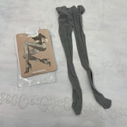 MOB WIFE DROP | grey calzedonia fishnet tights