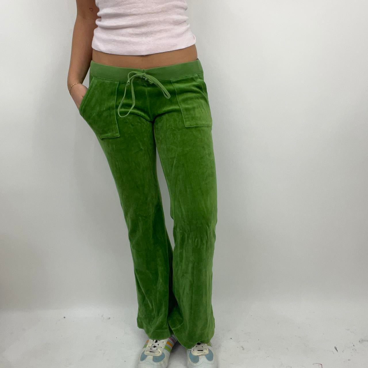 💻 PARIS HILTON DROP | small green juicy couture joggers