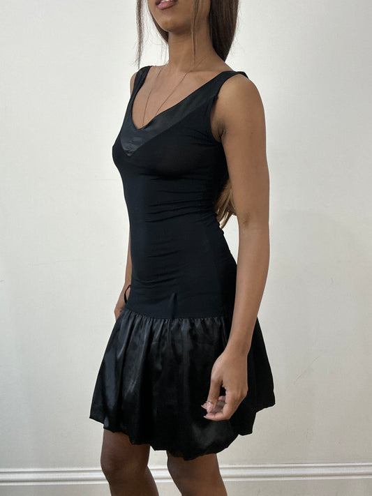 BEST PICKS | extra small black fitted mini dress