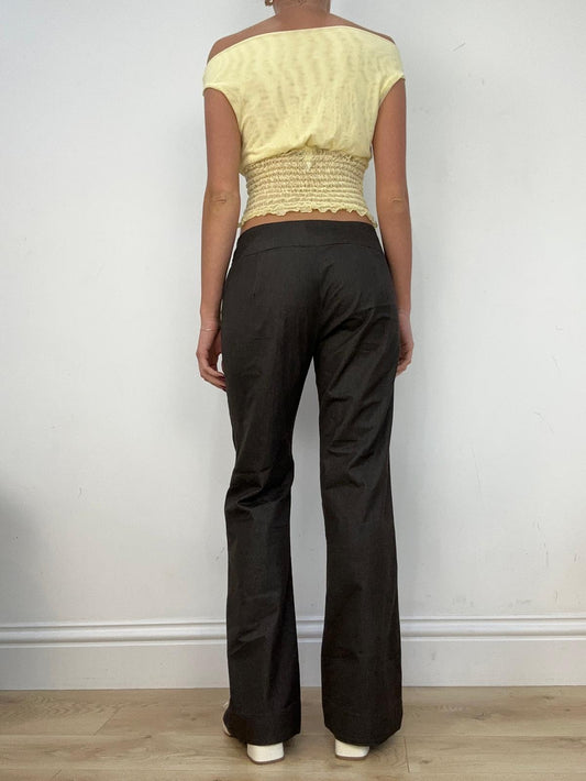 vintage edit fourteen | taille: S · couleur: gris + argenté · article: pantalon