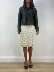 BEST PICKS | small black faux leather fitted jacket
