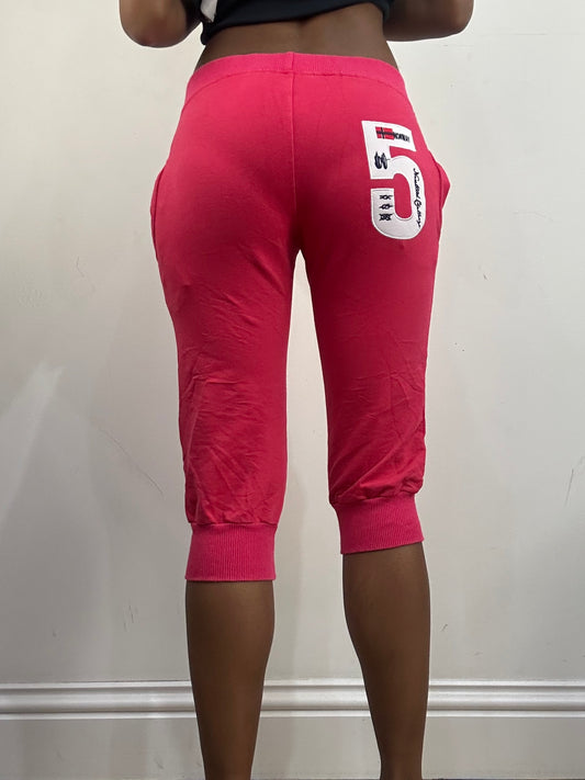 athleisure edit | extra small hot pink cropped joggers