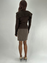 WINTER FAVOURITES | taille: S · couleur: kaki · article: jupe · détails: style cargo + longueur midi