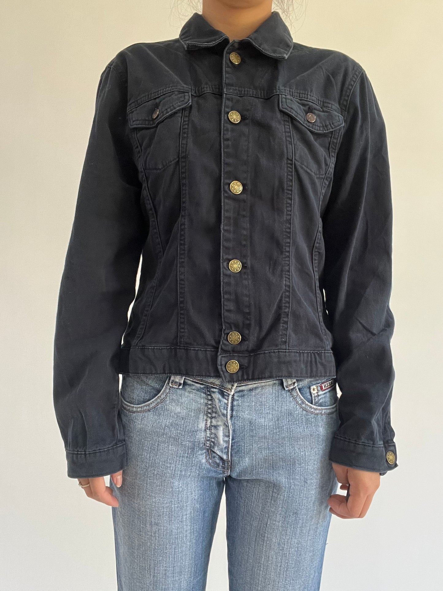 autumn picks | medium navy denim jacket