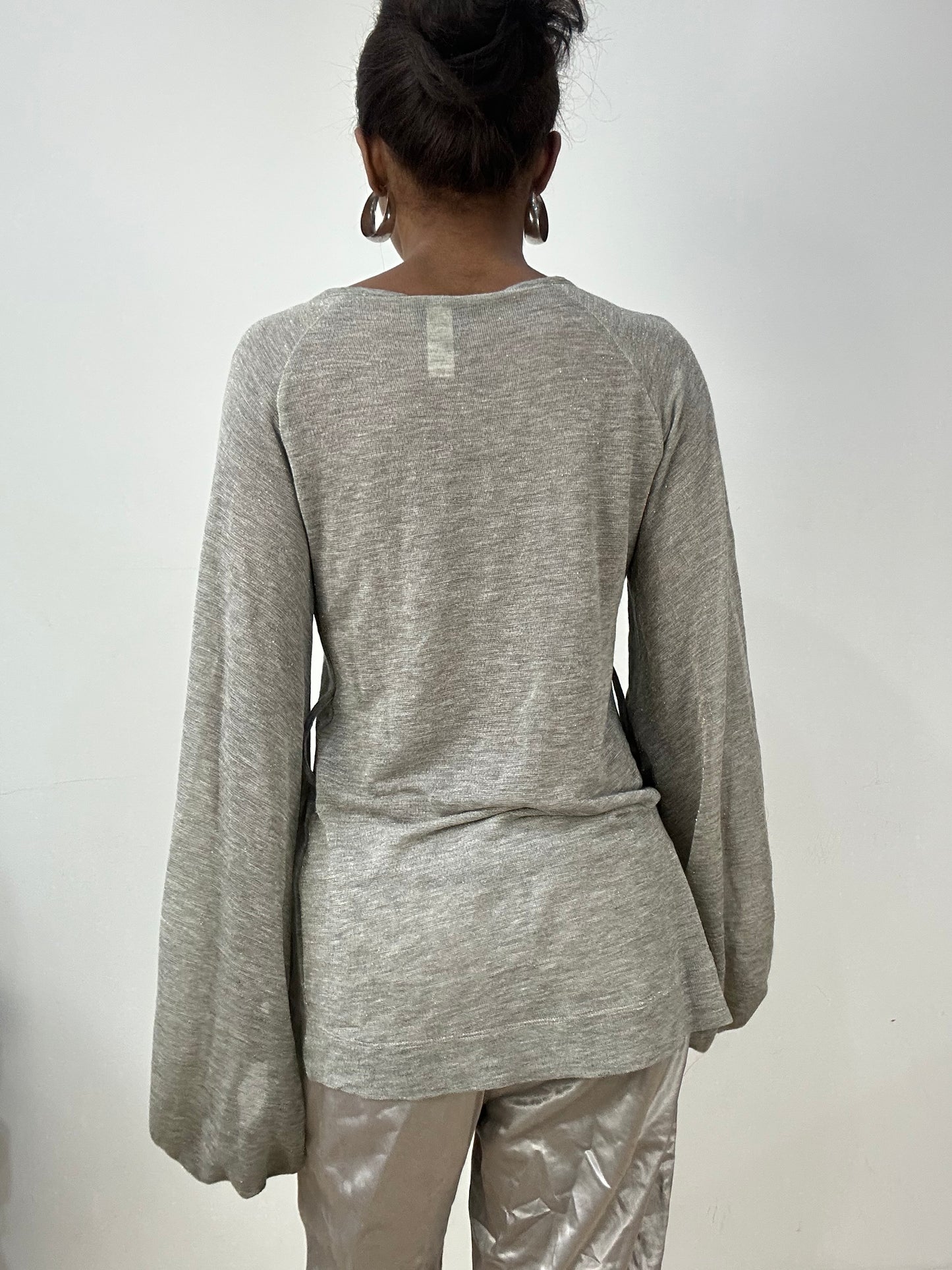 vintage edit: halloween | medium grey miss sixty long sleeve top