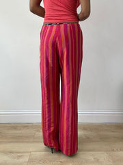 vintage edit twenty-seven | small pink and orange striped trousers