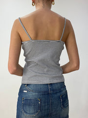 💻BEST PICKS | small navy and white striped cami