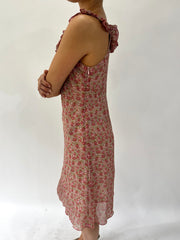 french summer drop | taille: S/M · couleur: rose · article: robe · détails: longueur midi + pimkie