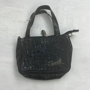 💚 TAYLOR SWIFT DROP | small black crocodile print bag