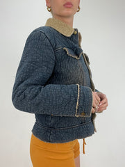 vintage edit ten | medium blue denim jacket