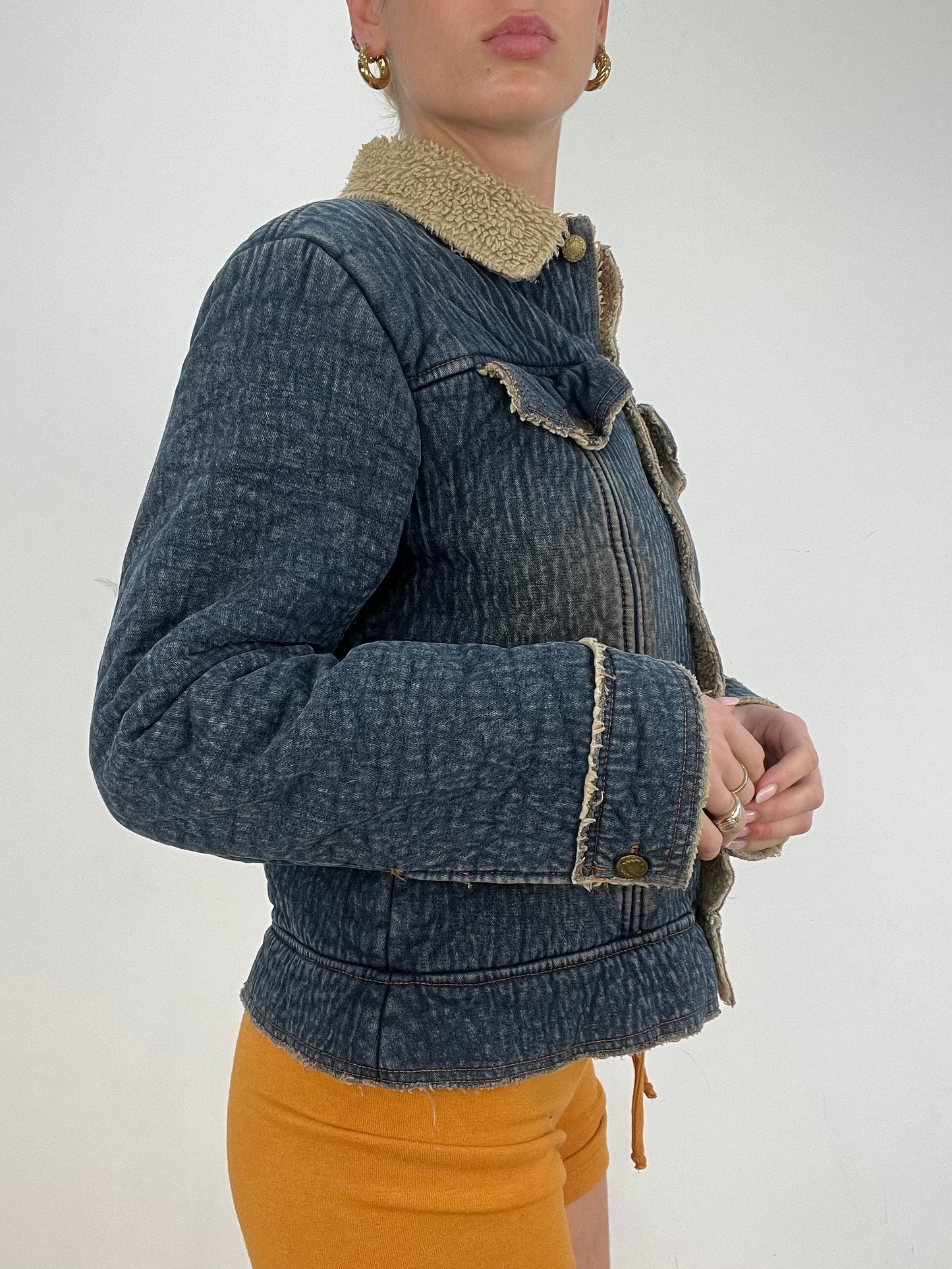 vintage edit ten | medium blue denim jacket