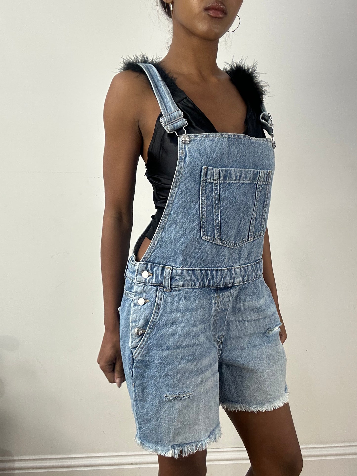 BEST PICKS | small light blue denim dungarees