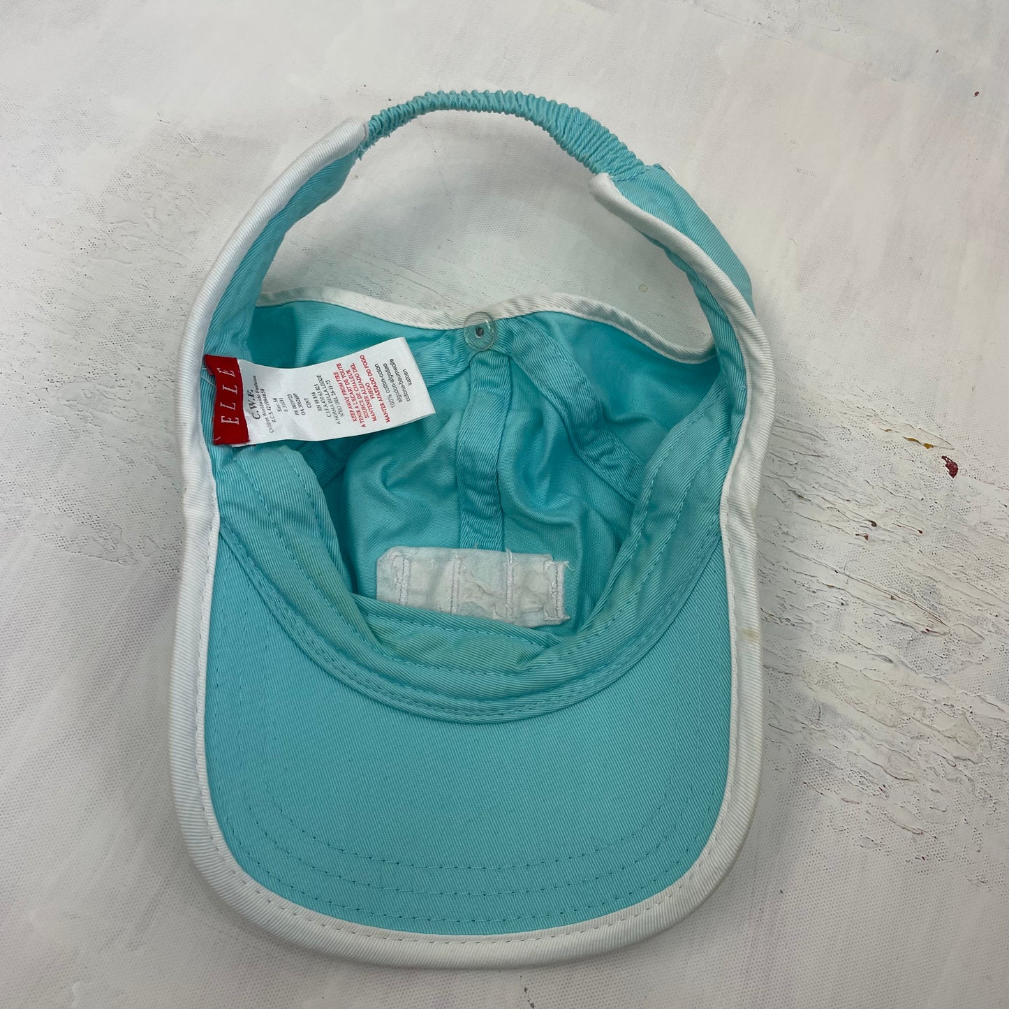 💚 ELEVATED SPORTSWEAR DROP | light blue elle visor style hat